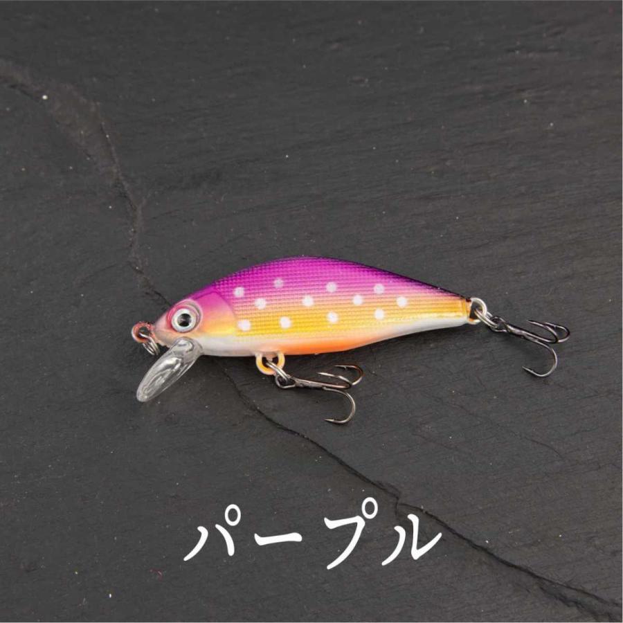 ミノー シンキング マイクロ 4.5g 5cm 渓流 トラウト ヤマメ イワナ