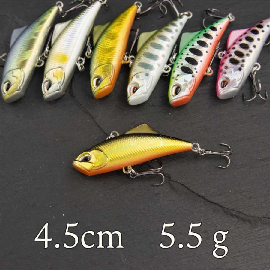 バイブレーション ルアー マイクロ 5 5ｇ 4 5cm 安全shopping アジ サバ ブラックバス チヌ シーバス クロダイ ヒラメ メバル 青物