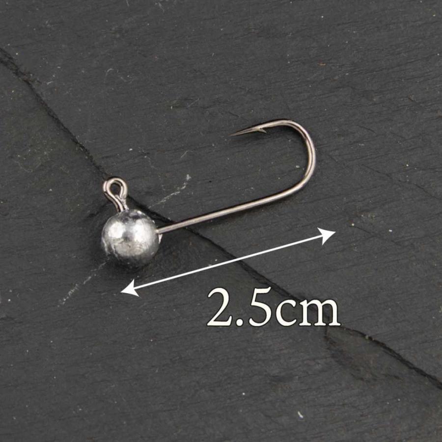 ジグヘッド 丸 1ｇ 10個入り アジング メバリング サバゲー アジ メバル サバ カサゴ ガシラ Cf 527 Cospafishing 通販 Yahoo ショッピング