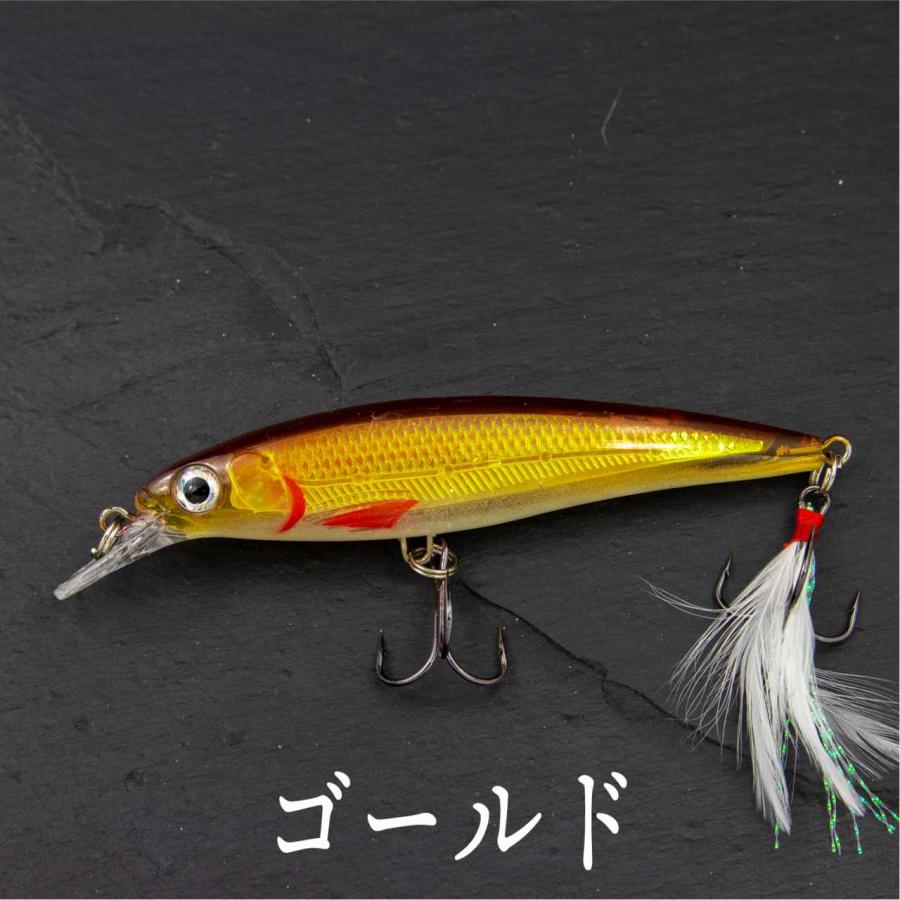 スロー シンキング ミノー 14g 11cm バス シーバス ハゼ チヌ