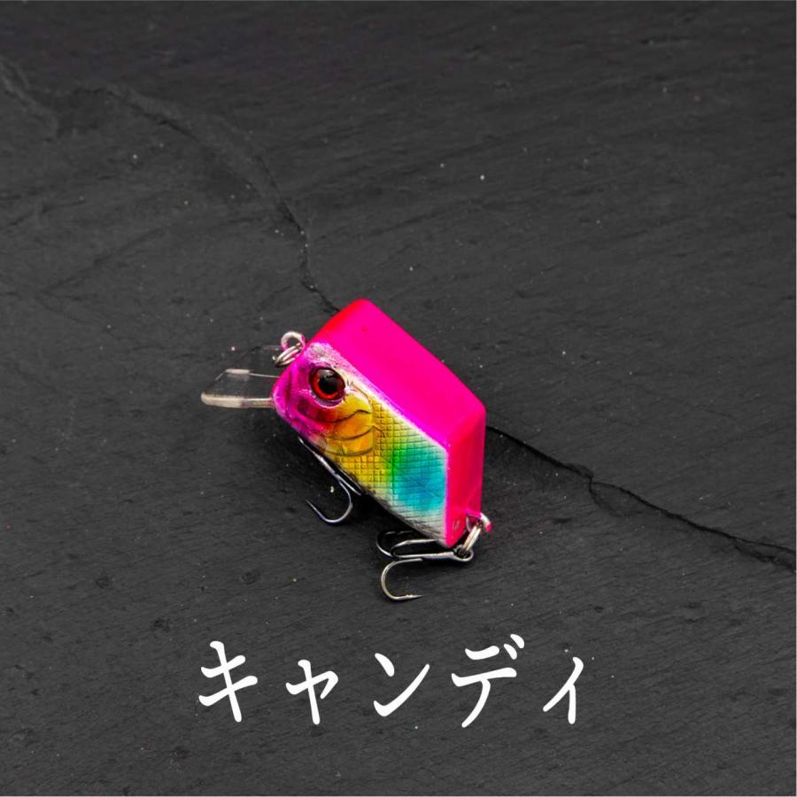 シャロークランク 7g 1/4oz 4cm ラトル入り バス シーバス クロダイ