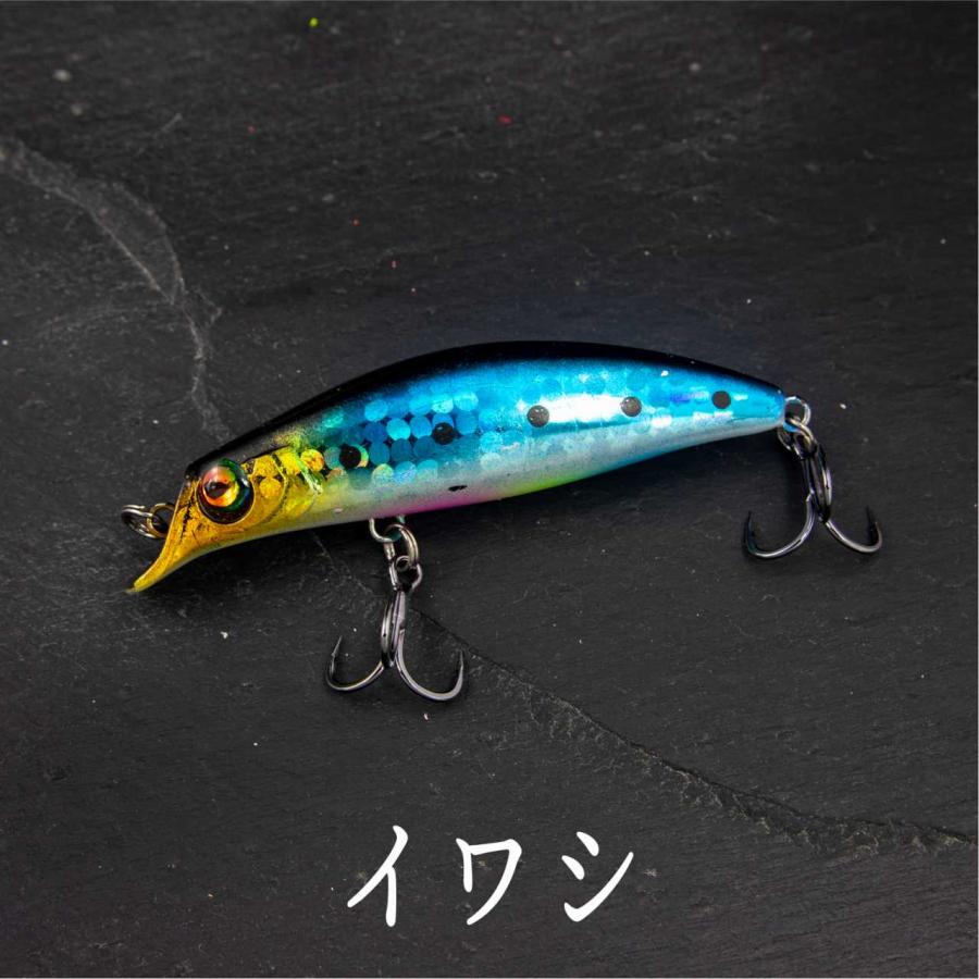 リップレス ミノー フローティング 8cm 7.5g バス シーバス チヌ