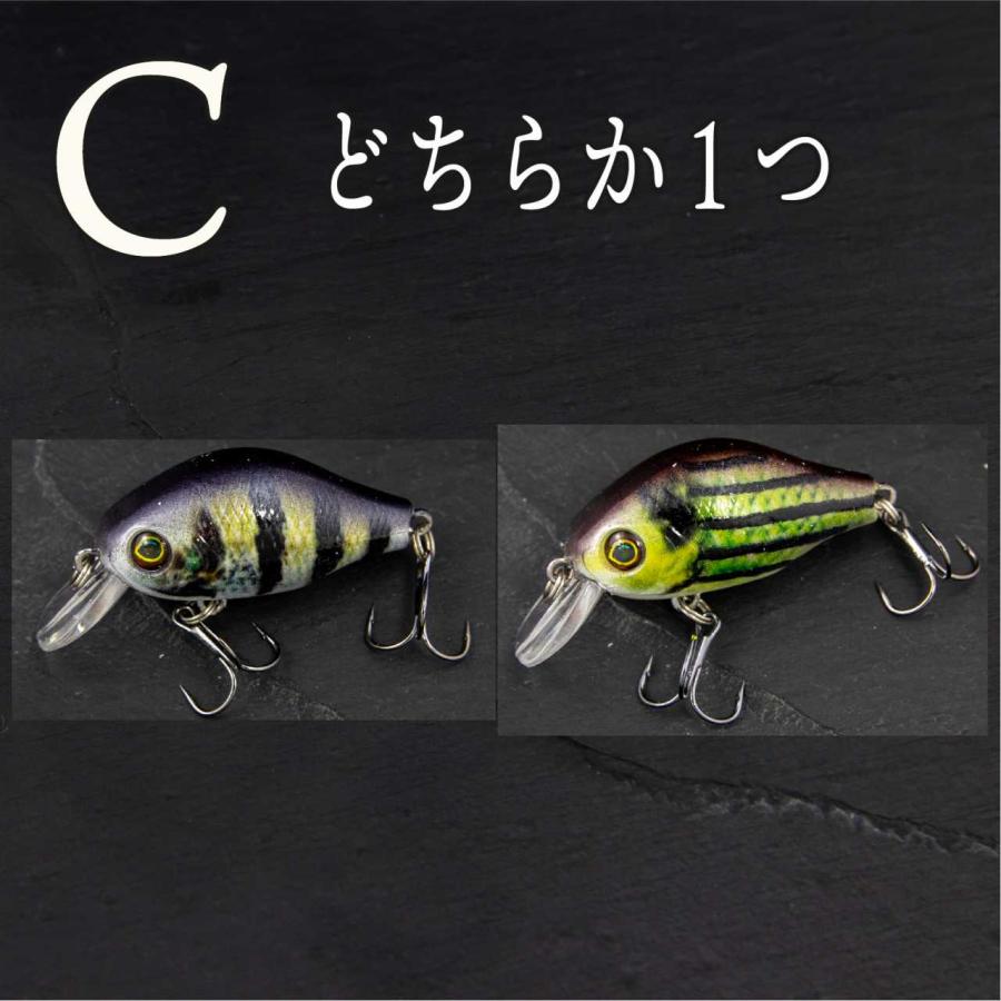 クランクベイト 8g 1/4oz 5cm ブラックバス シーバス クロダイ チヌ