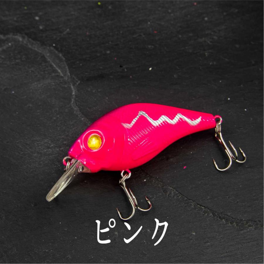 クランクベイト アピールカラー 10g 8cm バス シーバス クロダイ