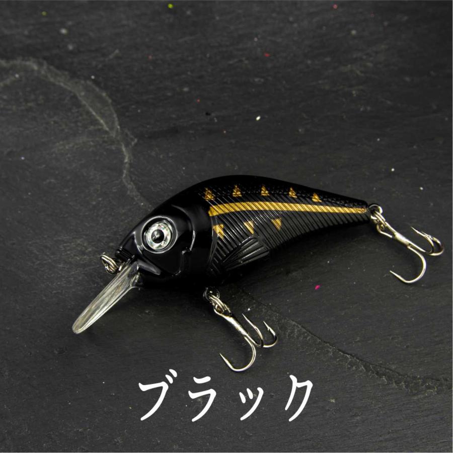 クランクベイト アピールカラー 10g 8cm バス シーバス クロダイ