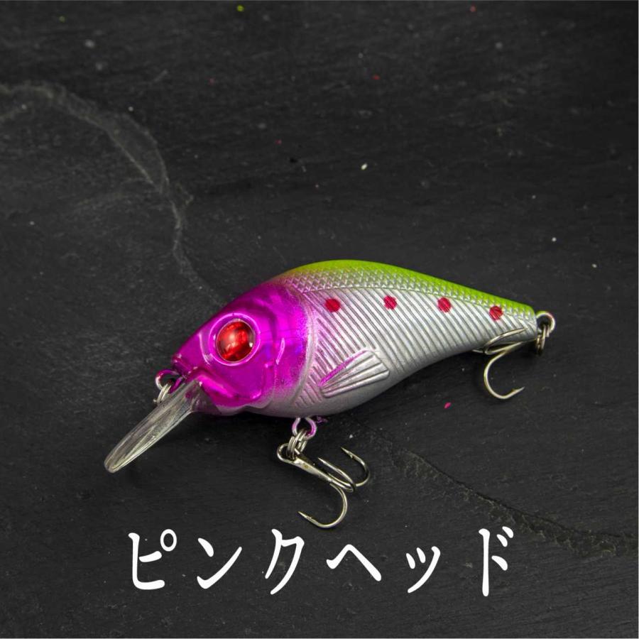 クランクベイト アピールカラー 10g 8cm バス シーバス クロダイ