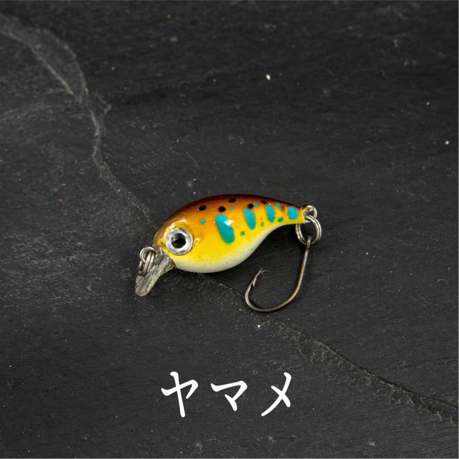 マイクロクランク ルアー 2g 3.5cm ハゼクラ クランクベイト トラウト