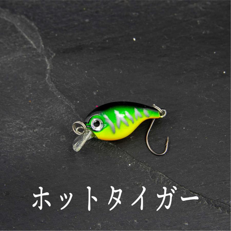 マイクロクランク ルアー 2g 3.5cm ハゼクラ クランクベイト トラウト