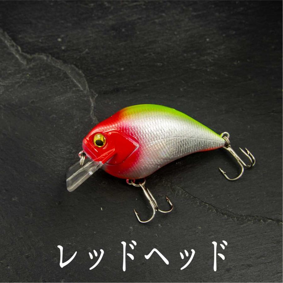 クランクベイト 丸い ラトル入り 15g 1/2oz 8cm ルアー ブラックバス