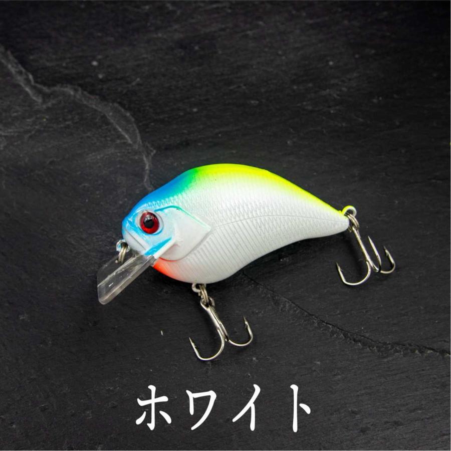 クランクベイト 丸い ラトル入り 15g 1/2oz 8cm ルアー ブラックバス