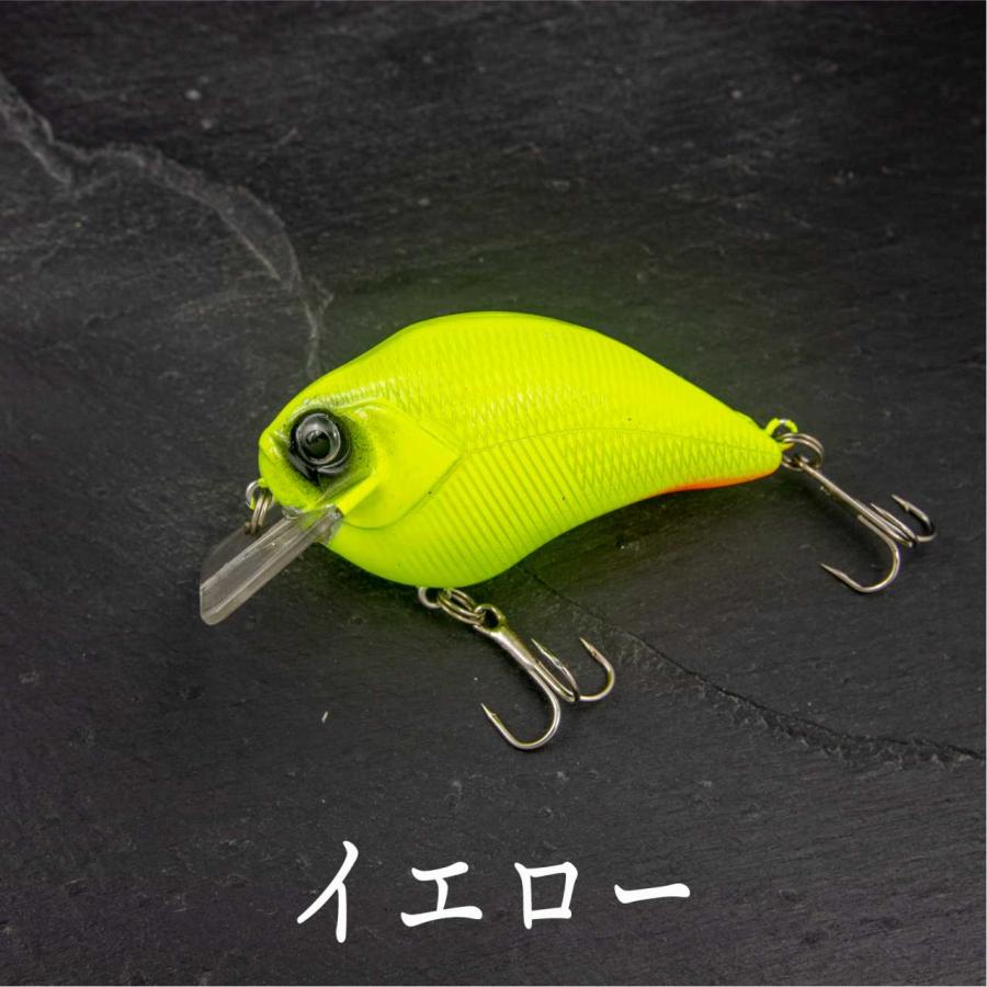 クランクベイト 丸い ラトル入り 15g 1/2oz 8cm ルアー ブラックバス