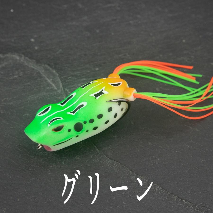 ポッパー フロッグ 小さめ ルアー パワー フィネス ヘビーカバー バス