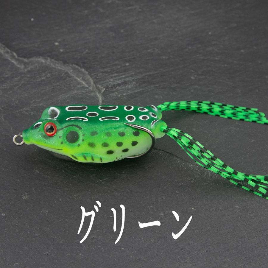 フロッグ 6cm 12g 3/8oz パワー フィネス ヘビーカバー バス 雷魚