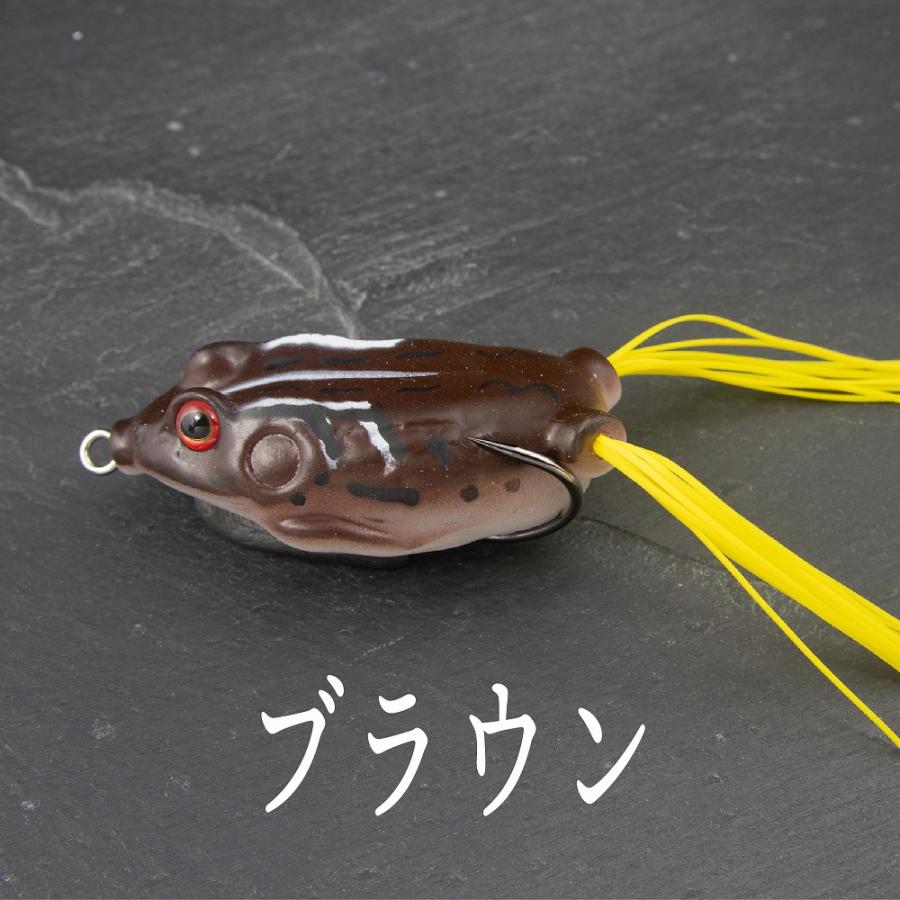 フロッグ 6cm 12g 3/8oz パワー フィネス ヘビーカバー バス 雷魚
