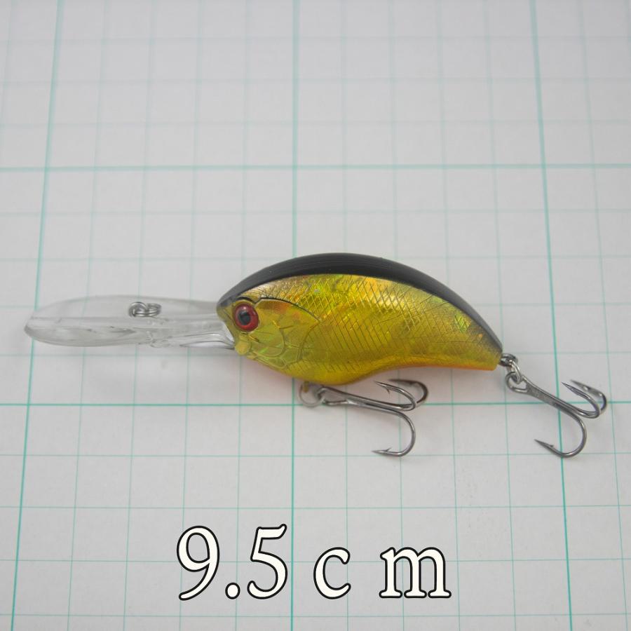 クランクベイト ディープ 9.5cm 11g 3/8oz バス釣り ルアー 巻物