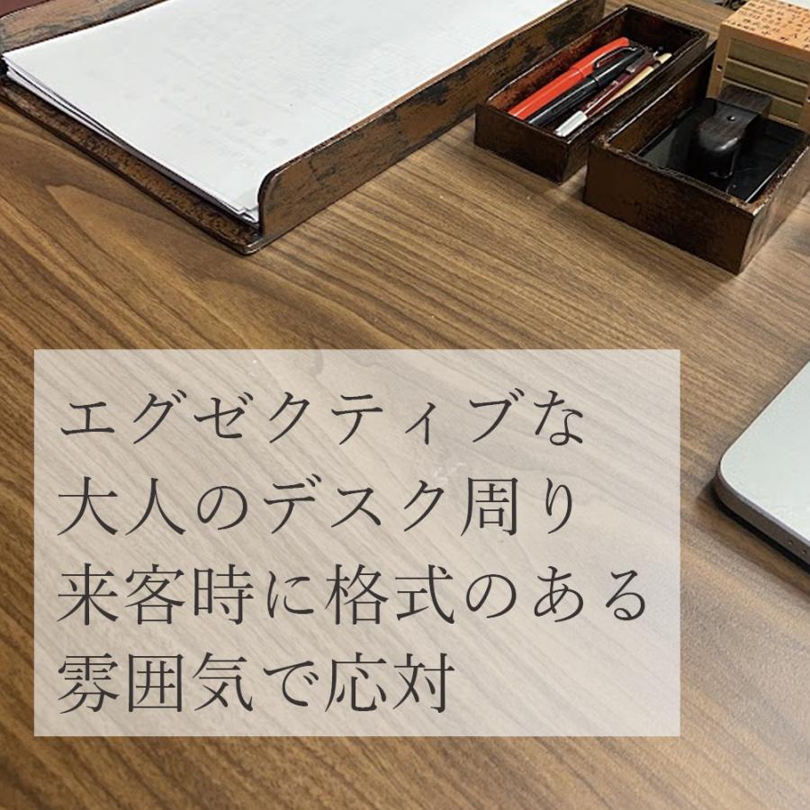 唐津焼 岸嶽窯 三帰庵 陶器製 最高級文房具3点セット(筆皿、印鑑皿、書類皿) 就任 祝い ギフト プレゼントの画像