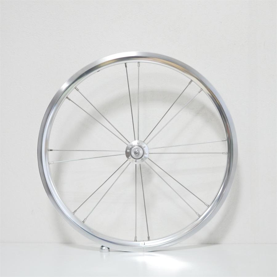 176G3S」BROMPTON 外装 2-7速用 シルバー色 超軽量910グラム ホイール