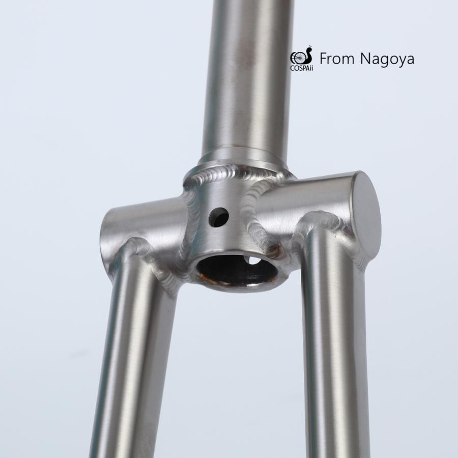 ブロンプトン用　チタンフロントフォーク ブロンプトン用チタンフロントフォーク