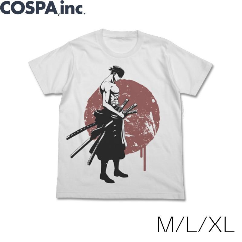 One Piece ロロノア ゾロ 剣士ゾロtシャツ 白 Cospa コスパ A Knszr コスプレ アニメショップallcam 通販 Yahoo ショッピング