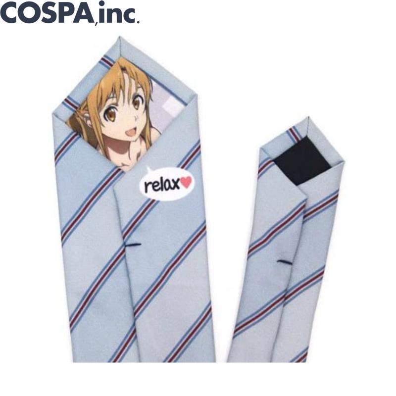 劇場版 ソードアート オンライン グッズ 公式 オーディナル スケール リラックスアスナ ネクタイ 水色 Cospa A Rrxasn コスプレ アニメショップallcam 通販 Yahoo ショッピング