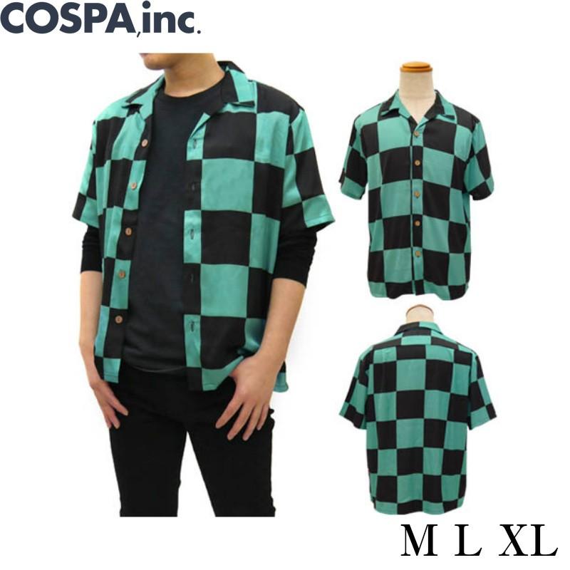 新しい到着 鬼滅の刃 グッズ 公式 竈門炭治郎羽織柄 アロハ M L Xl サイズ 公式 Cospa 鬼殺隊 羽織 服 全日本送料無料 Vinylspotnyc Com