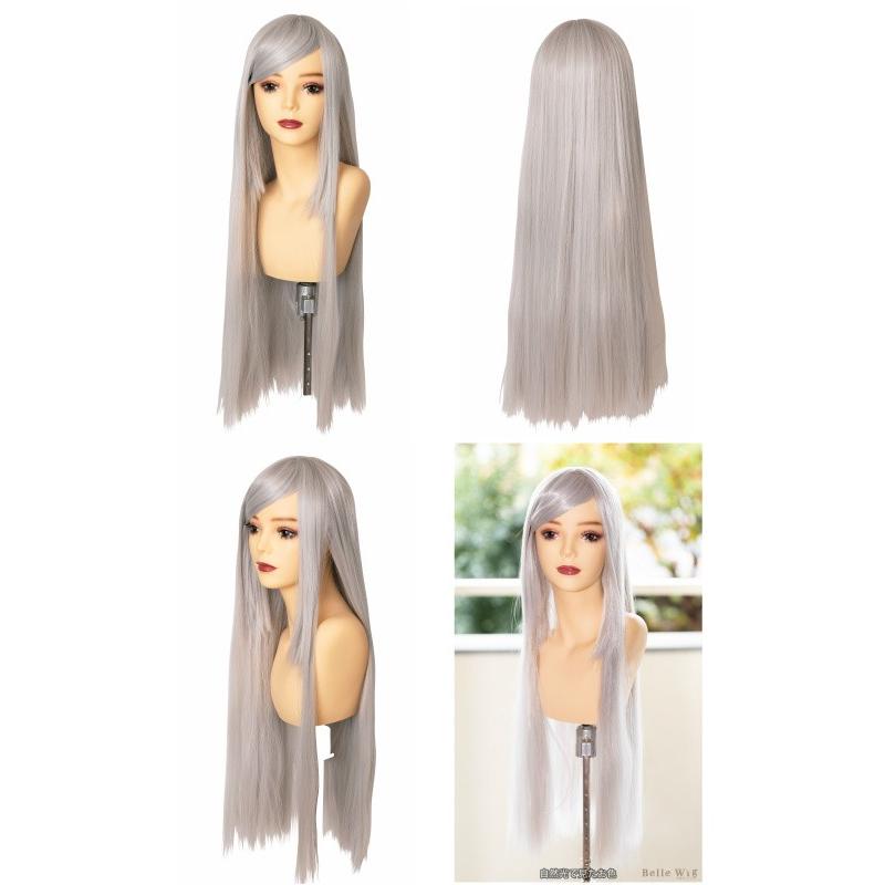 Belle Wig ベルウィッグ ホワイトシルバー 銀髪 ロング コスチューム C Bwwsl コスプレ アニメショップallcam 通販 Yahoo ショッピング