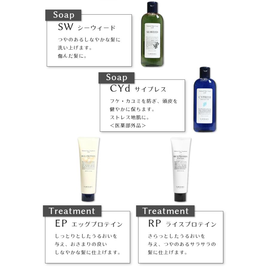 ルベル ナチュラルヘアソープ＆トリートメント SW RP 720ml