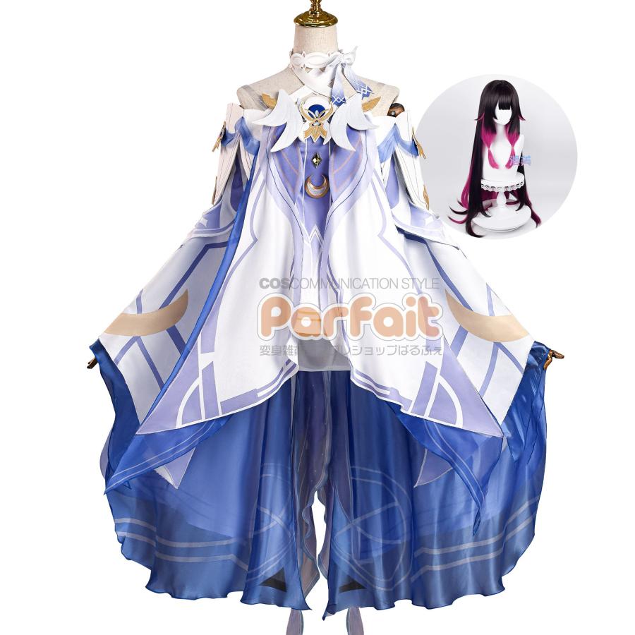新品コスプレ衣装 原神／コロンビーナ（ウィッグ追加可能！）完コス