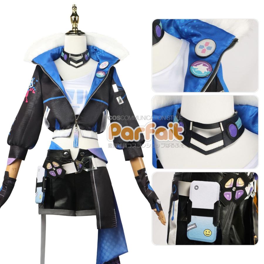 新品コスプレ衣装 崩壊スターレイル／銀狼（ウィッグ・靴追加可能