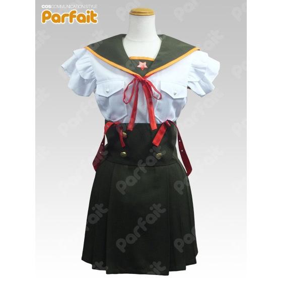新品コスプレ衣装 がっこうぐらし！／巡ヶ丘学院高校女子制服（恵飛須沢胡桃／くるみ）