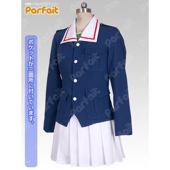 新品コスプレ衣装 ガールズ＆パンツァー／大洗女子学園パンツァージャケット_2