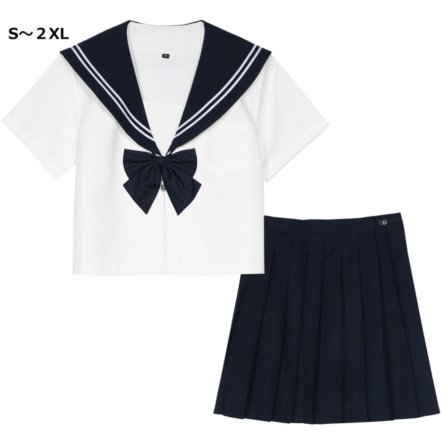 コスプレホリック セーラー服 コスプレ 可愛い 長袖 大きいサイズ 前開き ファスナー 制服 学生服 Jk 女子高生 Sei061 コスプレホリック Yahoo ショッピング店 通販 Yahoo ショッピング
