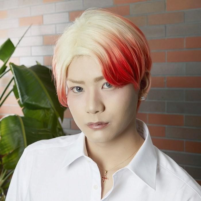 ウィッグ メンズ ミドル ロング 金髪 赤髪 オレンジ グラデーション 韓流 フルウィッグ ファッション おしゃれ コスプレ メンズウィッグ Kpop Acwg 0595x Christine 通販 Yahoo ショッピング