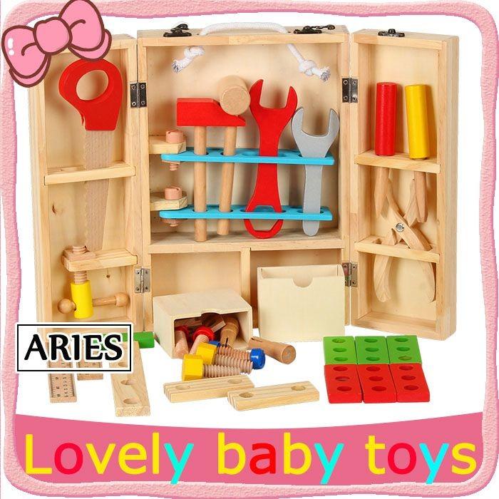 修理道具箱 知育玩具 木製 キッズ 子供用 男の子 木のおもちゃ 木 ネジ ナットcbh11 Al72 Cbh11 Al72 A Ries 通販 Yahoo ショッピング