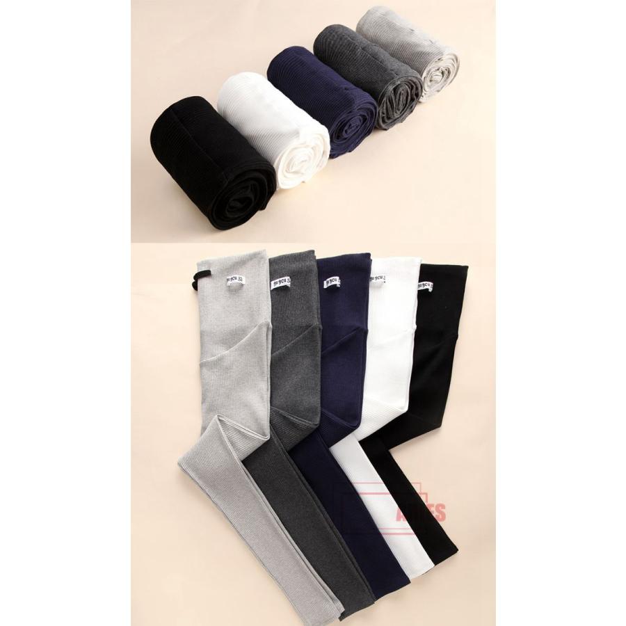 5色バリエーション レディース レギンス マタニティ リブレギンス スパッツ ストレッチ 妊婦 ズボン 保暖 マタニティファッション ウエスト