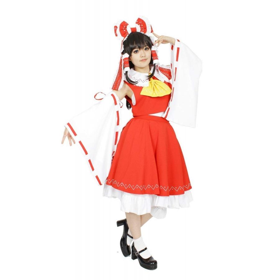 東方project 博麗霊夢 コスプレ 衣装 MilicaBooks 宅コス コスチューム リモートコスプレ コスプレイヤー｜cospurehonpo