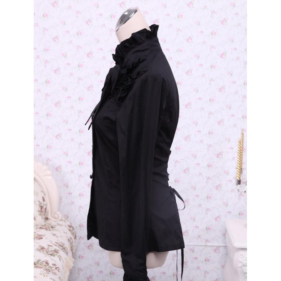 ゴスロリロリィタブラウスロリータトップスシャツクラシックゴシック