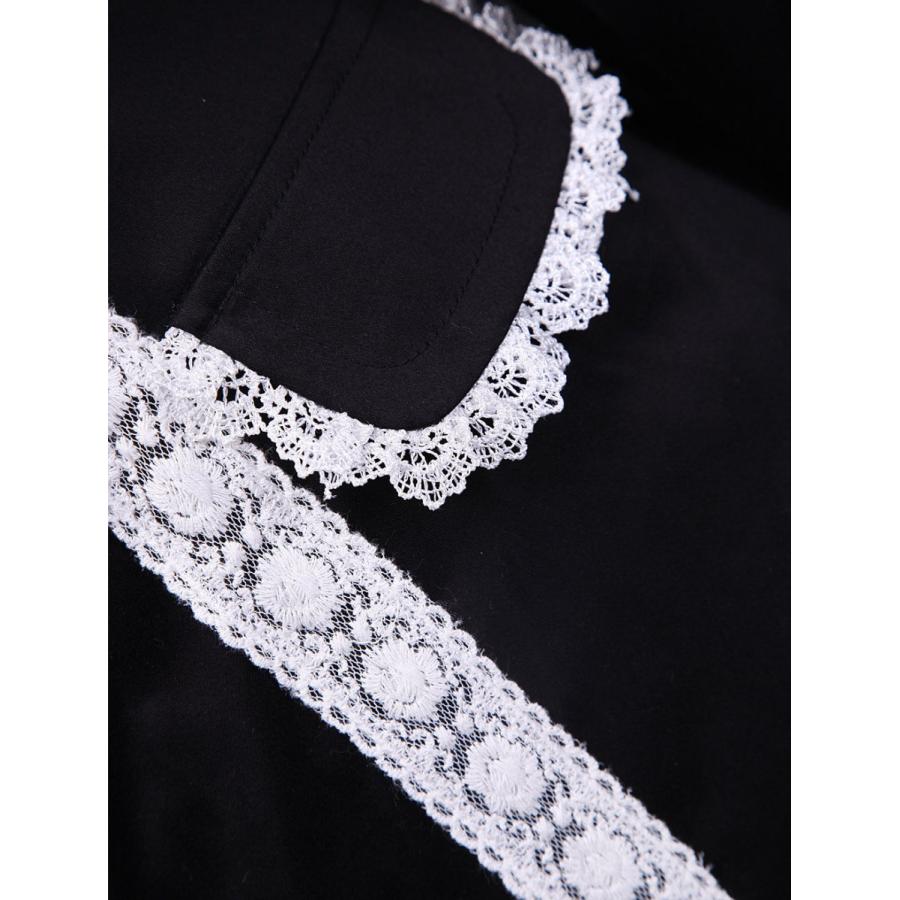 ロリィタアウターウェア　コート　スウィート　ツイード　ブラック　長袖 コート ロリータアウターウェア ロリィタ クラシック ゴスロリ パンク