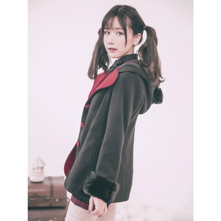 ロリィタアウターウェア コート ツイード カジュアル スウィート 長袖