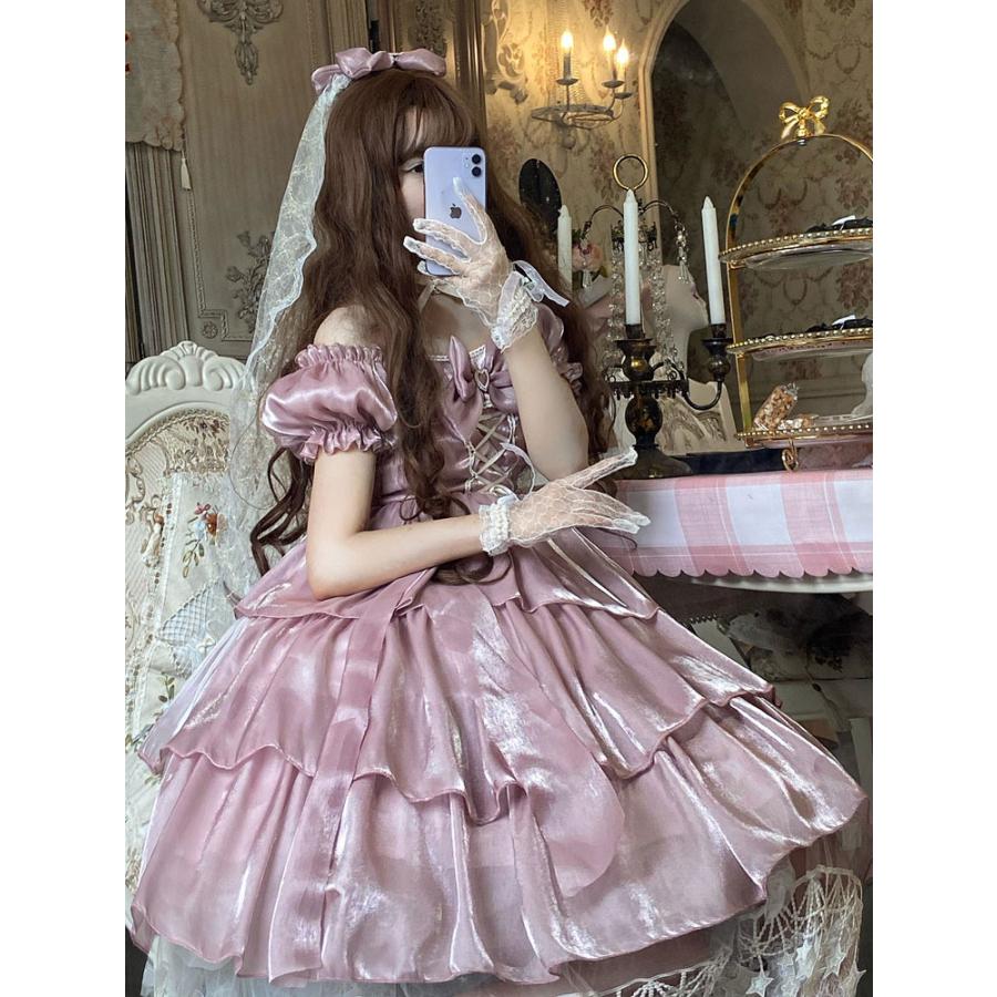 甘いロリータ OP ドレス ポリエステル 半袖 リボン プリーツ フリル ピンク ロリータ ワンピース ドレス :10560955106T:コス屋 - 通販 - Yahoo!ショッピング 甘いロリータ OP ドレス ポリエステル 半袖 リボン プリーツ フリル ピンク ロリータ ワンピース ドレス :10560955106T:コス屋 - 通販 - Yahoo!ショッピング