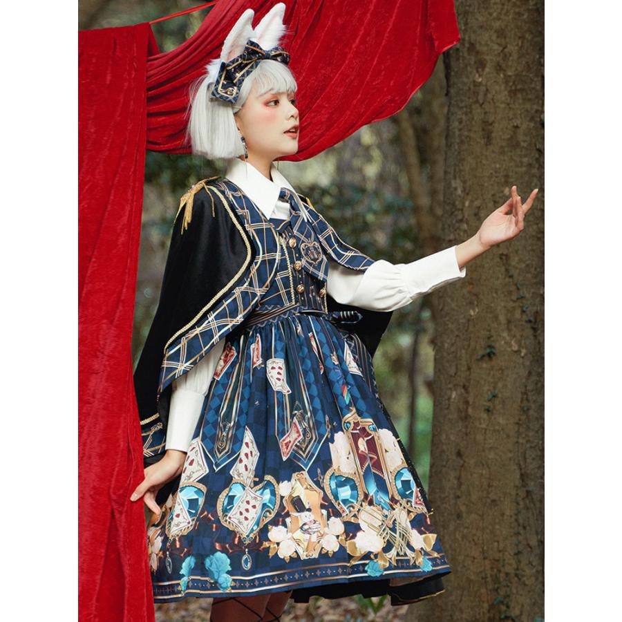 ゴスロリ・ロリータドレス 3点セット 赤×黒 Sサイズ ゴスロリ・ロリータドレス 赤と黒 - メルカリ