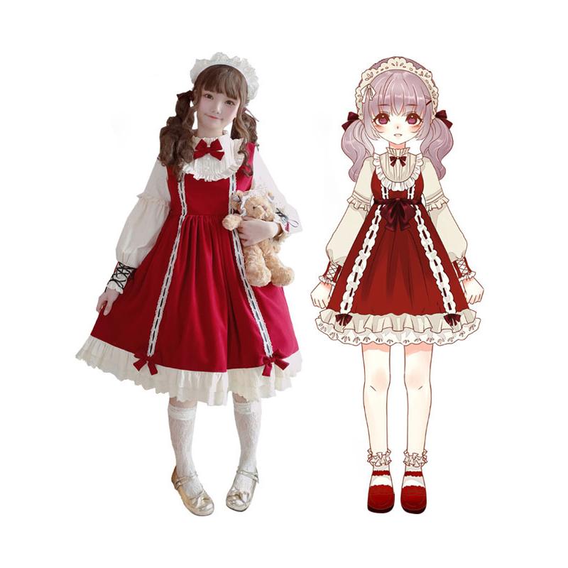 新品未使用 ロングスリーブ ロリータドレス ヴィンテージ風 長袖ワンピース 欧風 楽天市場】黒 ロリータ ドレス ゴスロリ ワンピース 長袖 フレア