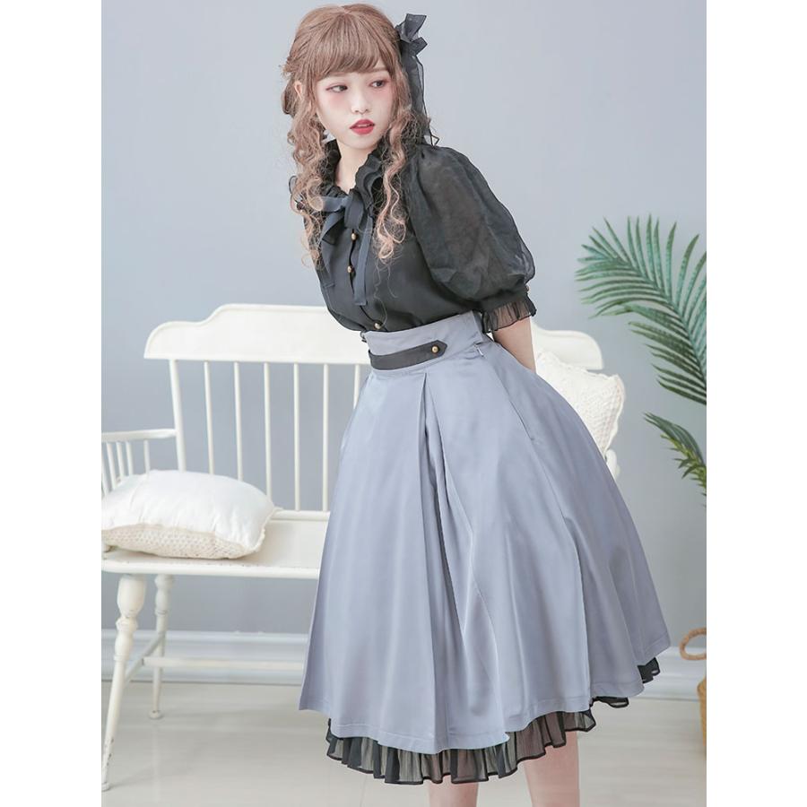 ミリタリーロリータロングドレスメンタルフェザーSKドレス : コス屋