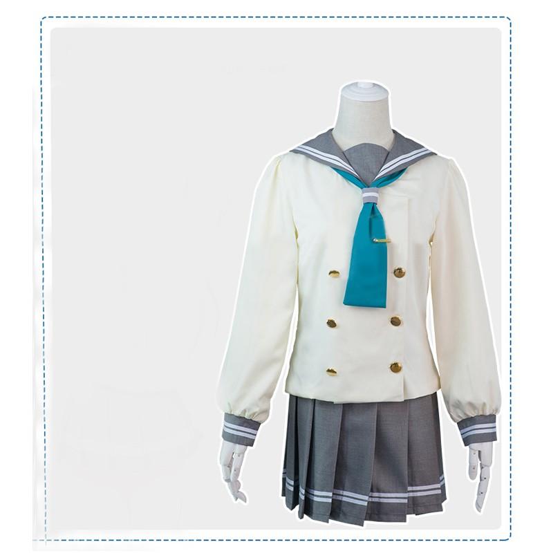 LoveLive Sunshine Aqours ラブライブ サンシャイン 水団 全員 秋 制服 セーラー服 風 コスプレ衣装 cosplay 仮装イベント アニメ パーティー｜cosshop｜04