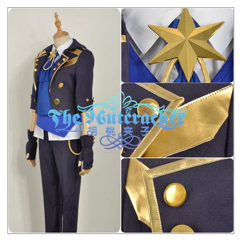 さつき 二次会 パーティー 変装 シックスグラビティー 演出服 さつき イベント パーティー 葵 コスプレ衣装 あおい 仮装 演出服 Cosplay コスプレ衣装 ツキウタ Six 皐月 アニメ版 コス屋 風 Dt0929 Gravity