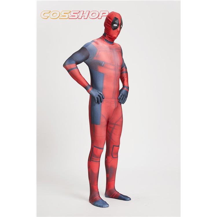 デッドプール Deadpool 全身タイツ ライラク 通気 柔らかい 弾力と伸縮