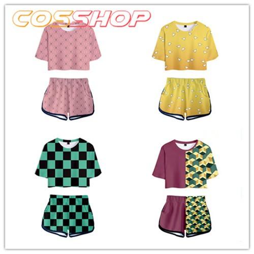 鬼滅の刃 義勇 炭治郎 禰豆子 善逸 しのぶ 小芭内 行冥 杏寿郎 真菰 累 大人用 Tシャツとパンツ 上下セット コスプレ衣装 誕生日 プレゼント Jd0319 コス屋 通販 Yahoo ショッピング