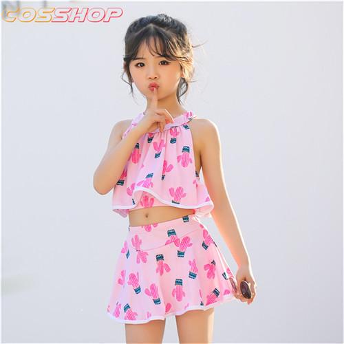 キッズスクール水着 子供 女の子 2点 上下 セット 6 10歳 可愛い プレゼント Jt コス屋 通販 Yahoo ショッピング