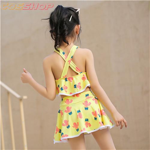 キッズスクール水着 子供 女の子 2点 上下 セット 6 10歳 可愛い プレゼント Jt コス屋 通販 Yahoo ショッピング