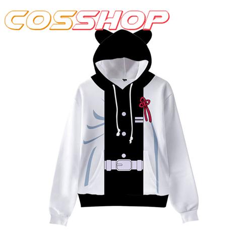 鬼滅の刃 猫耳パーカー しのぶ 冨岡義勇 炭治郎 禰豆子 我妻善逸 小芭